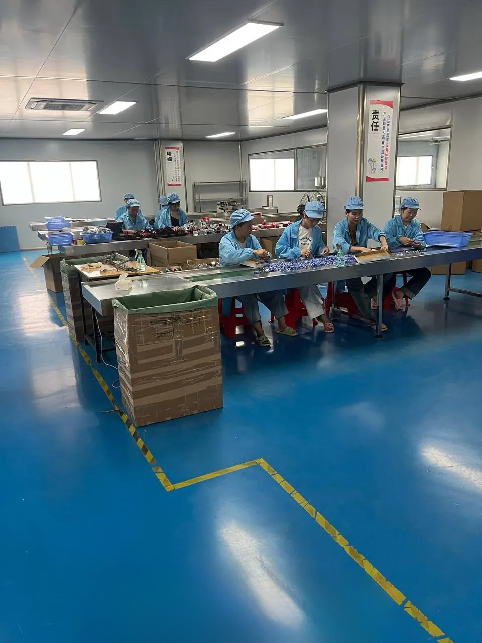 AurexonBio clean packaging and production room
